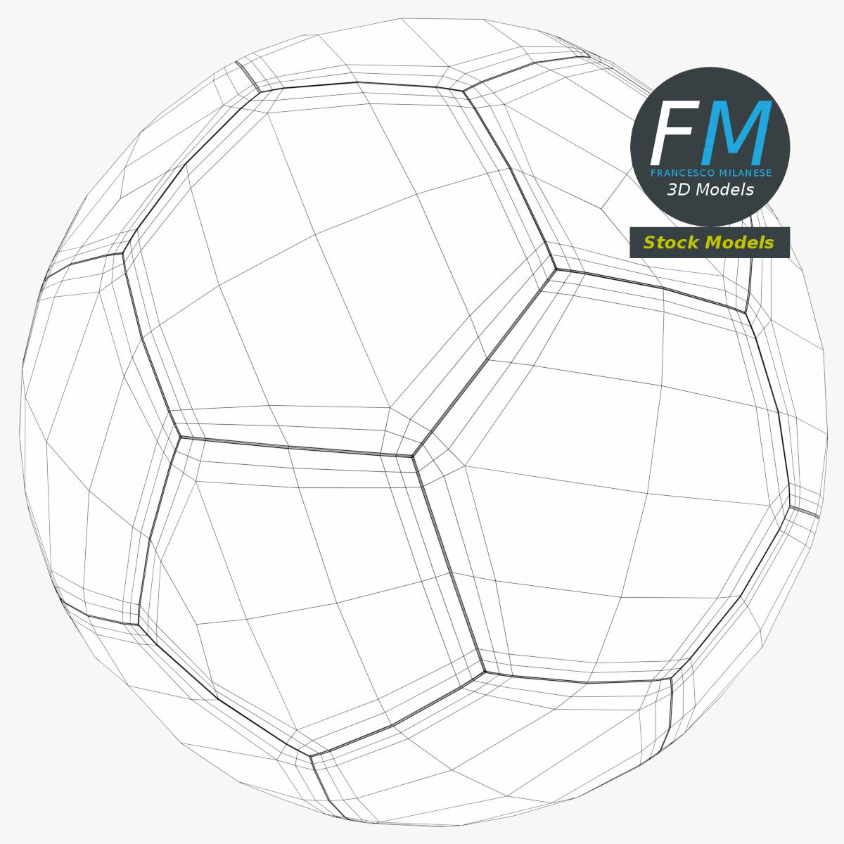 3D-Modell - Fußball - 07