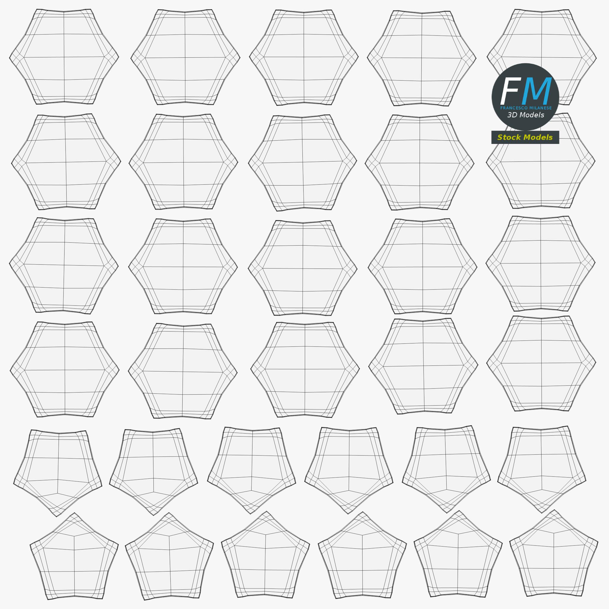 3D-Modell - Klassischer Fußball - 11 3D-Modell - Klassischer Fußball - 11
