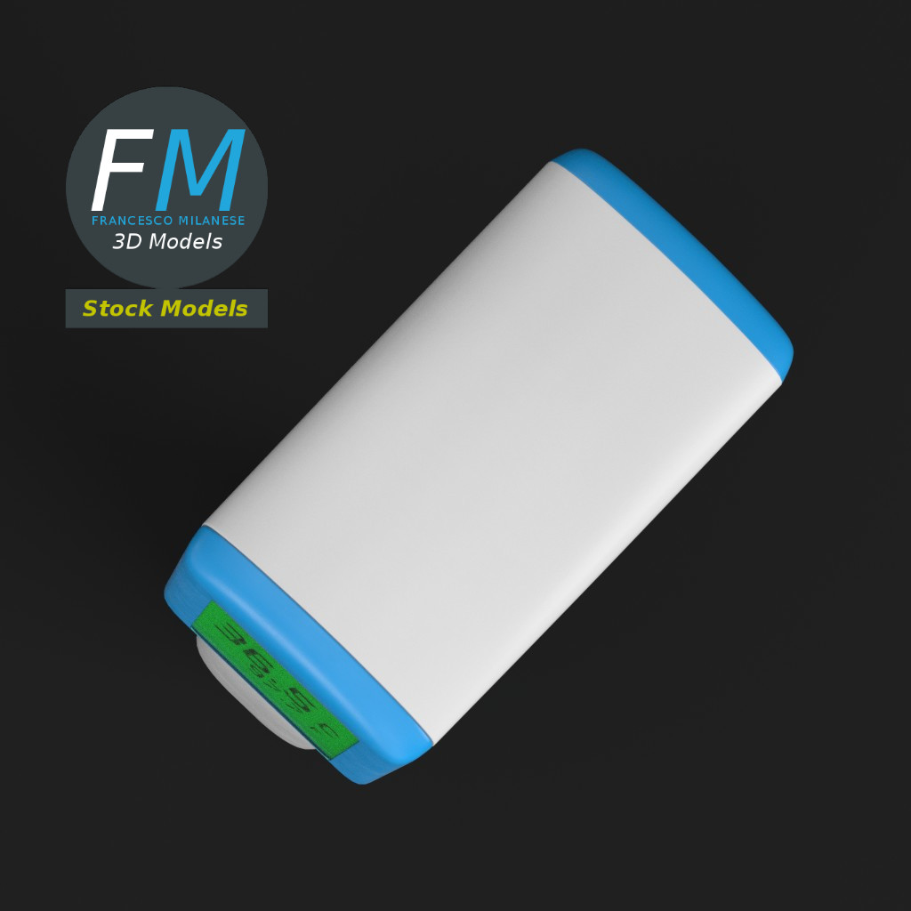 3D-Modell - Stirnthermometer - 06