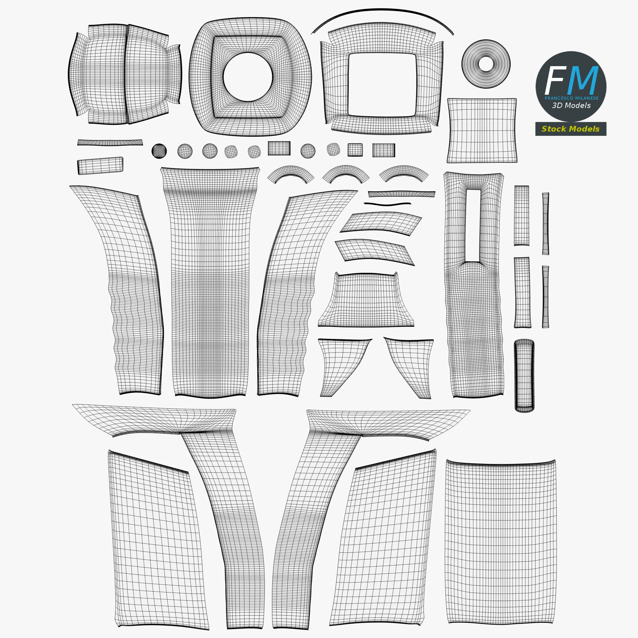 3D-Modell - Stirnthermometer - 12 3D-Modell - Stirnthermometer - 12