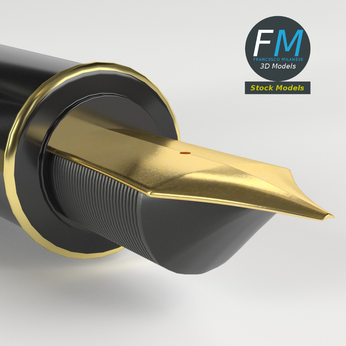 3D-Modell - Füllfederhalter - 03