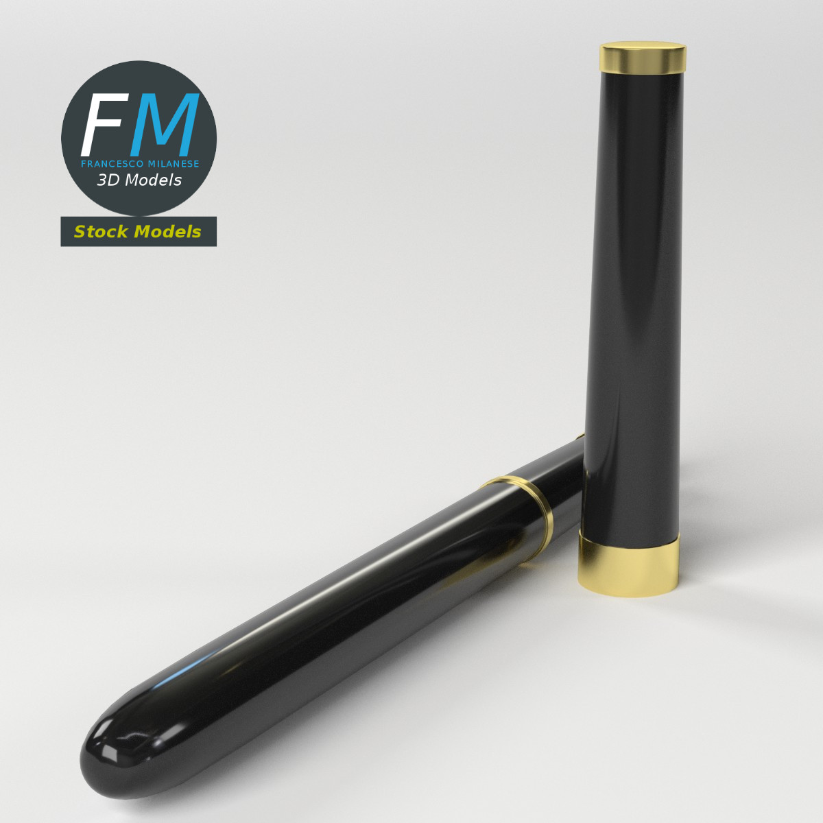 3D-Modell - Füllfederhalter - 05