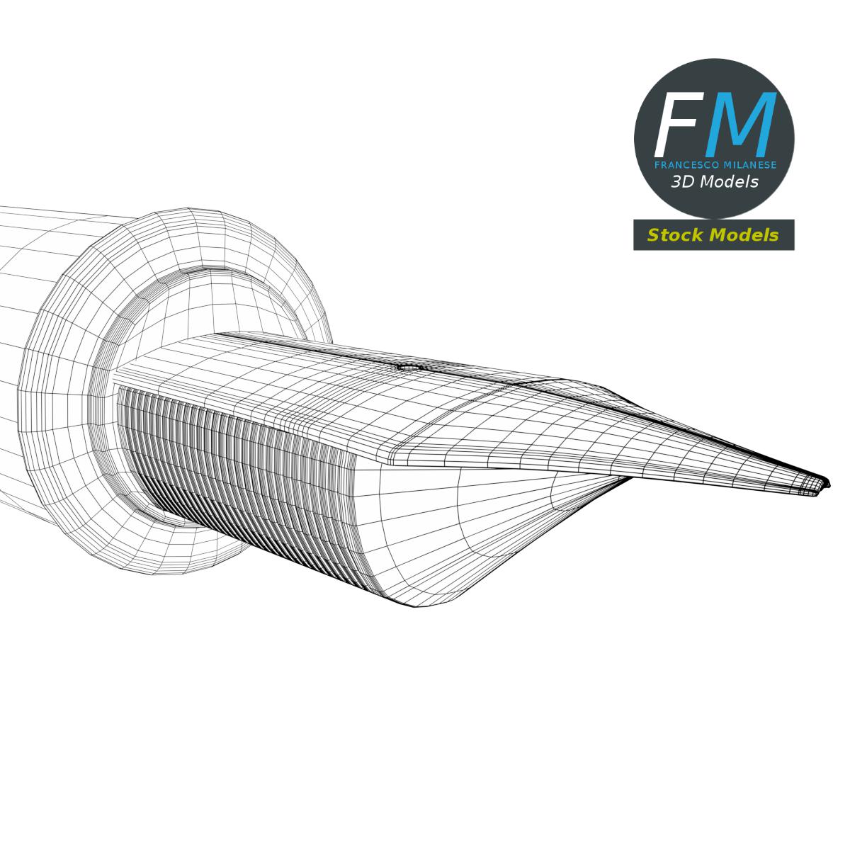 3D-Modell - Füllfederhalter - 08