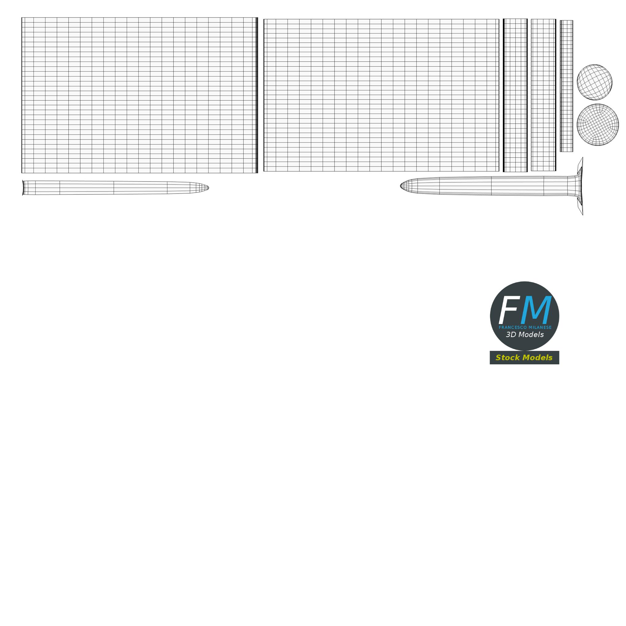 3D-Modell - Füllfederhalter - 12 3D-Modell - Füllfederhalter - 12