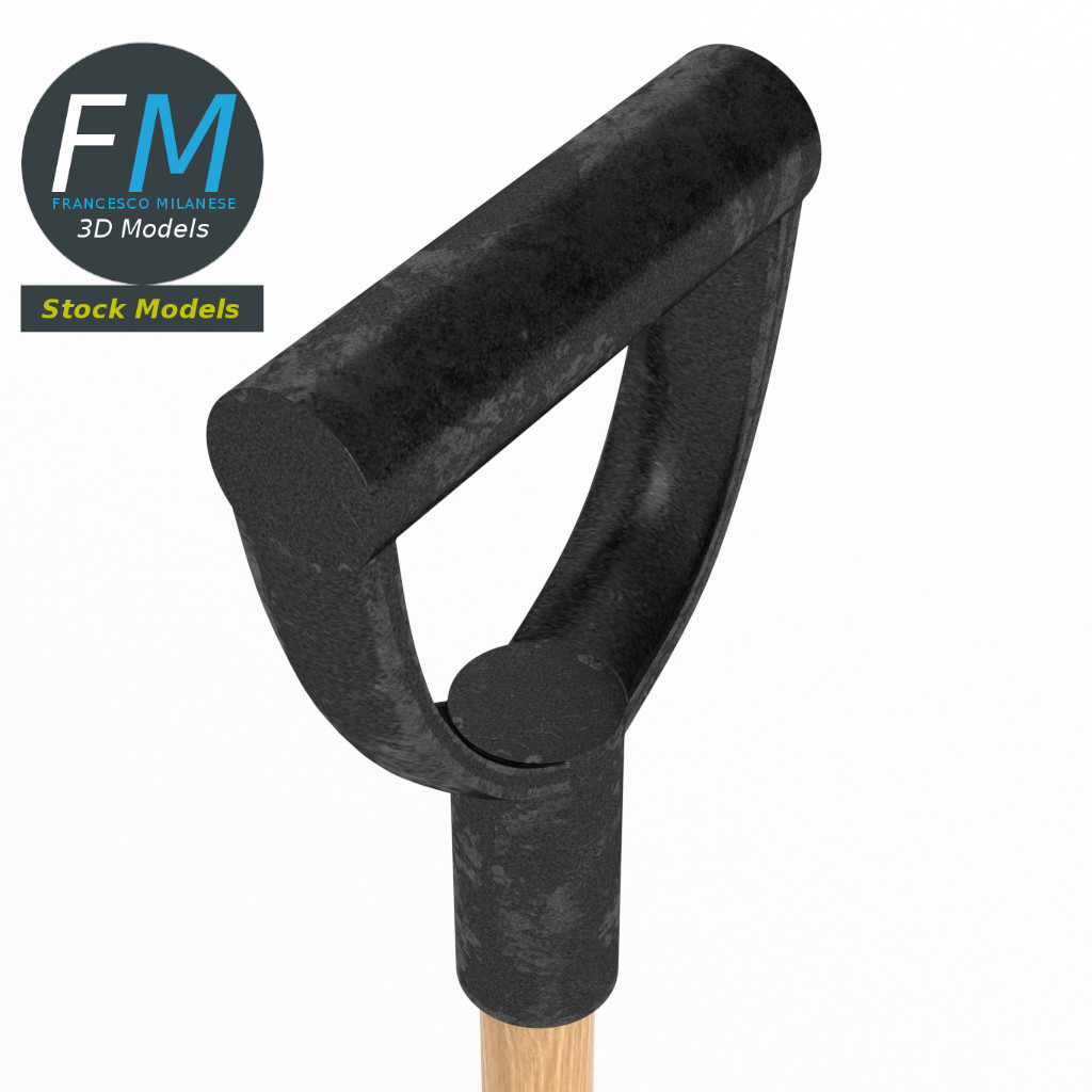 3D-Modell - Mistgabel mit Vier Zinken - 06