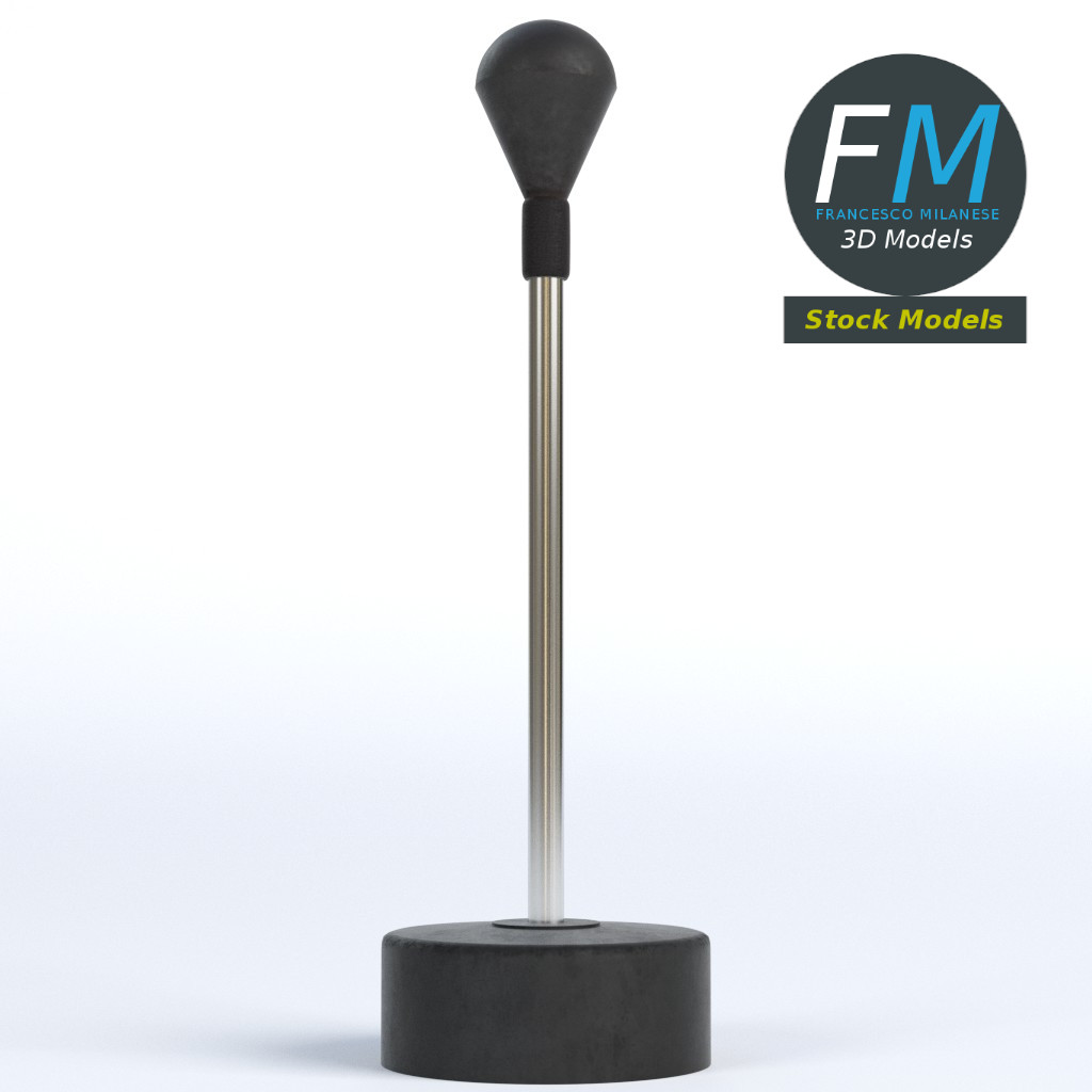 3D-Modell - Freistehender Boxball - 03