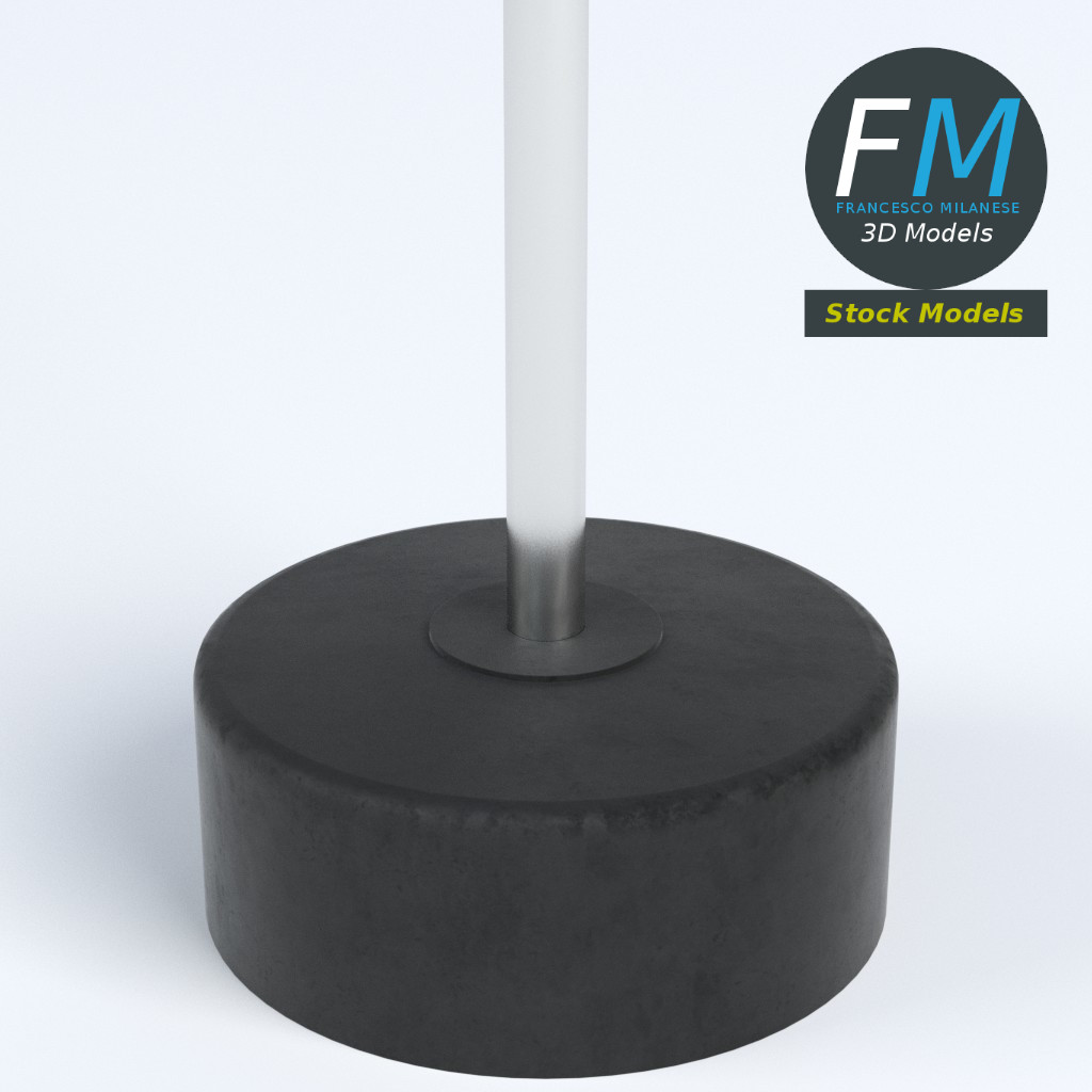 3D-Modell - Freistehender Boxball - 04