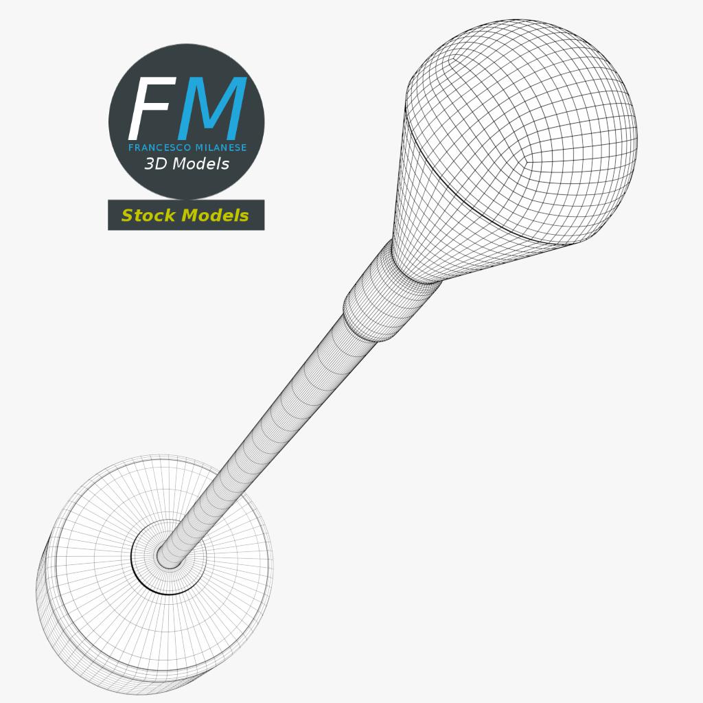 3D-Modell - Freistehender Boxball - 08