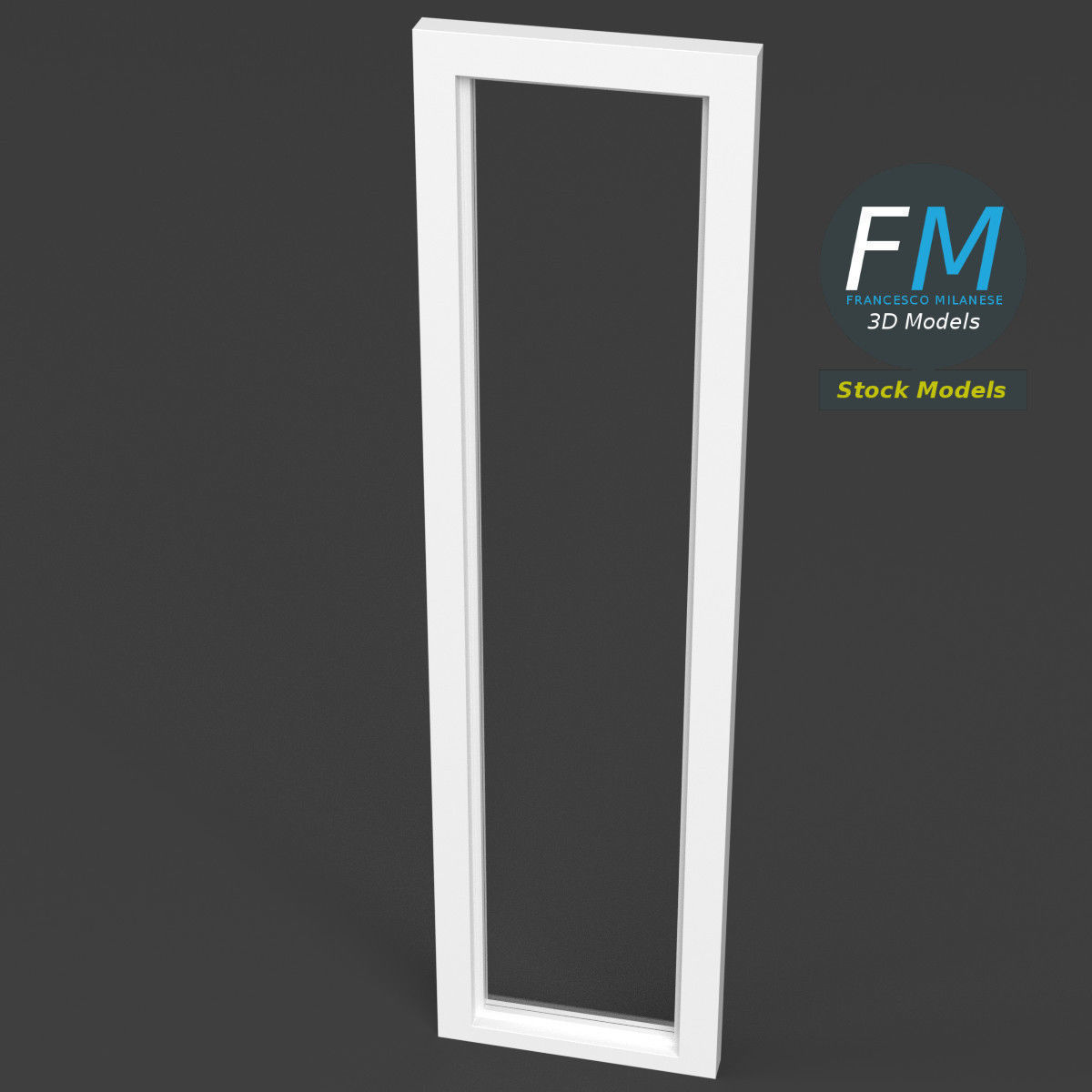 3D-Modell - Fenstertür - 02