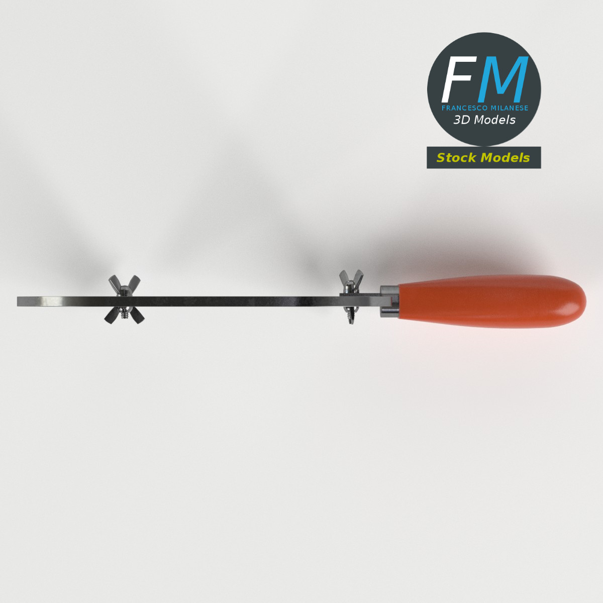 3D-Modell - Laubsäge - 06