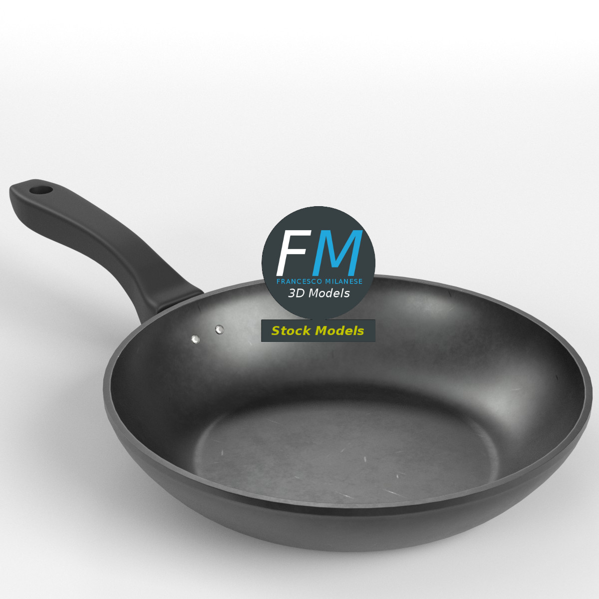 3D-Modell - Bratpfanne - 01
