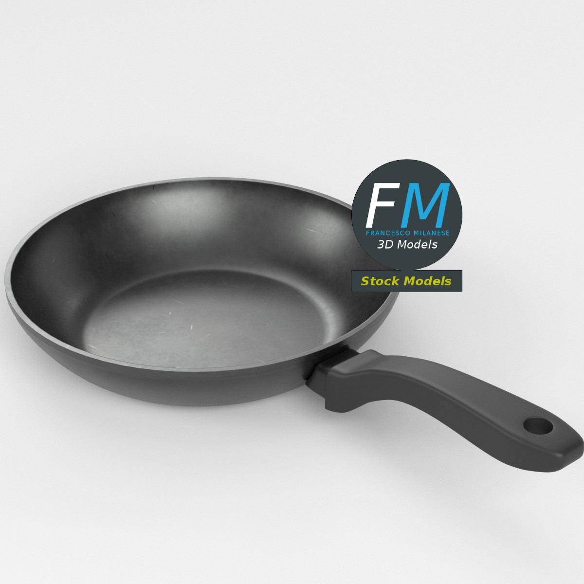 3D-Modell - Bratpfanne - 02
