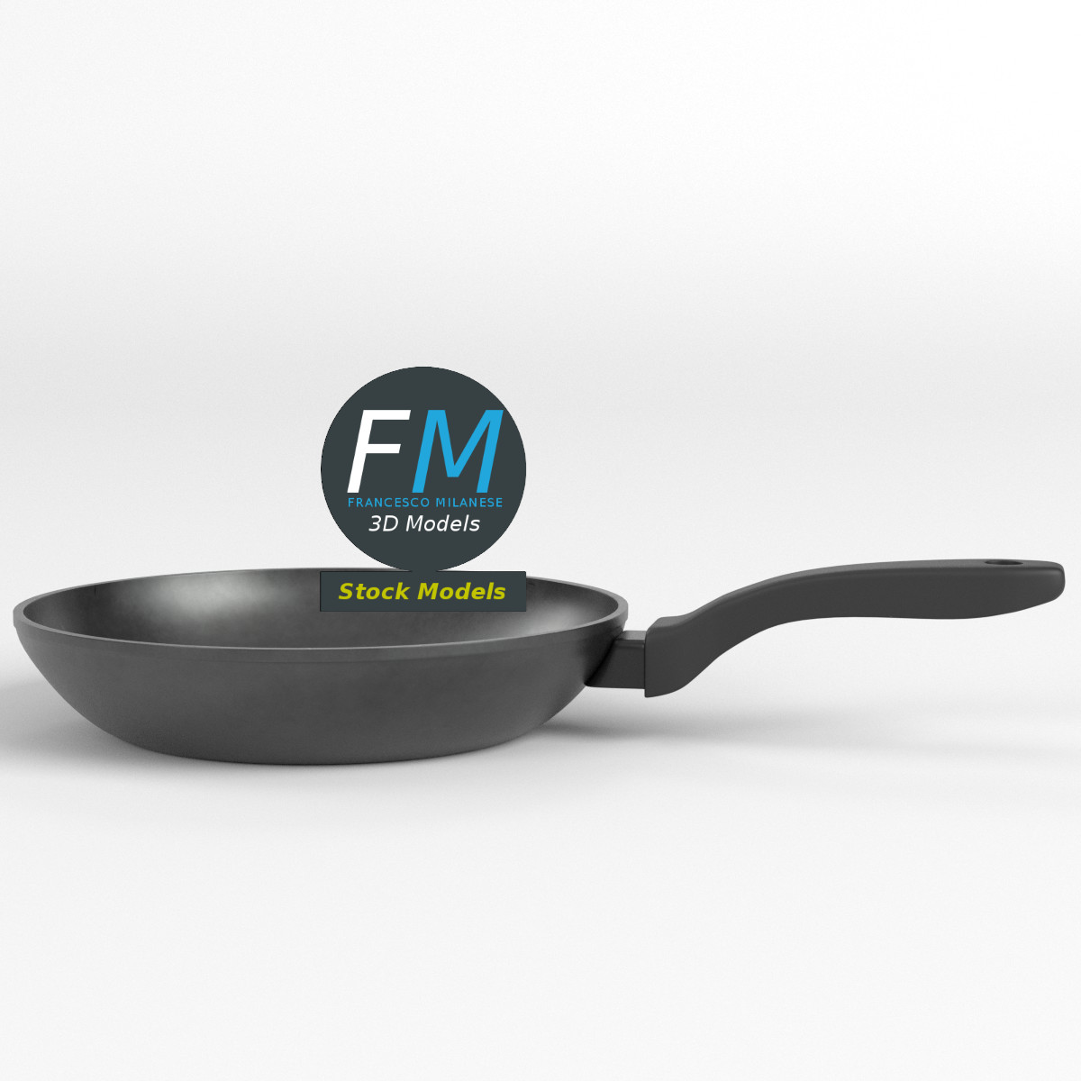 3D-Modell - Bratpfanne - 03