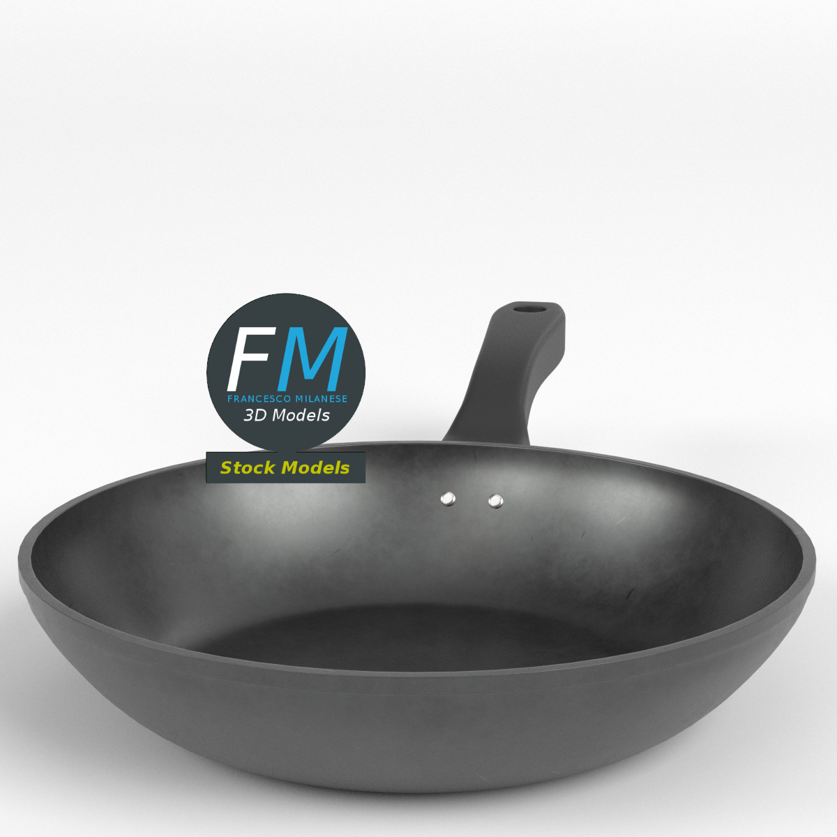 3D-Modell - Bratpfanne - 04