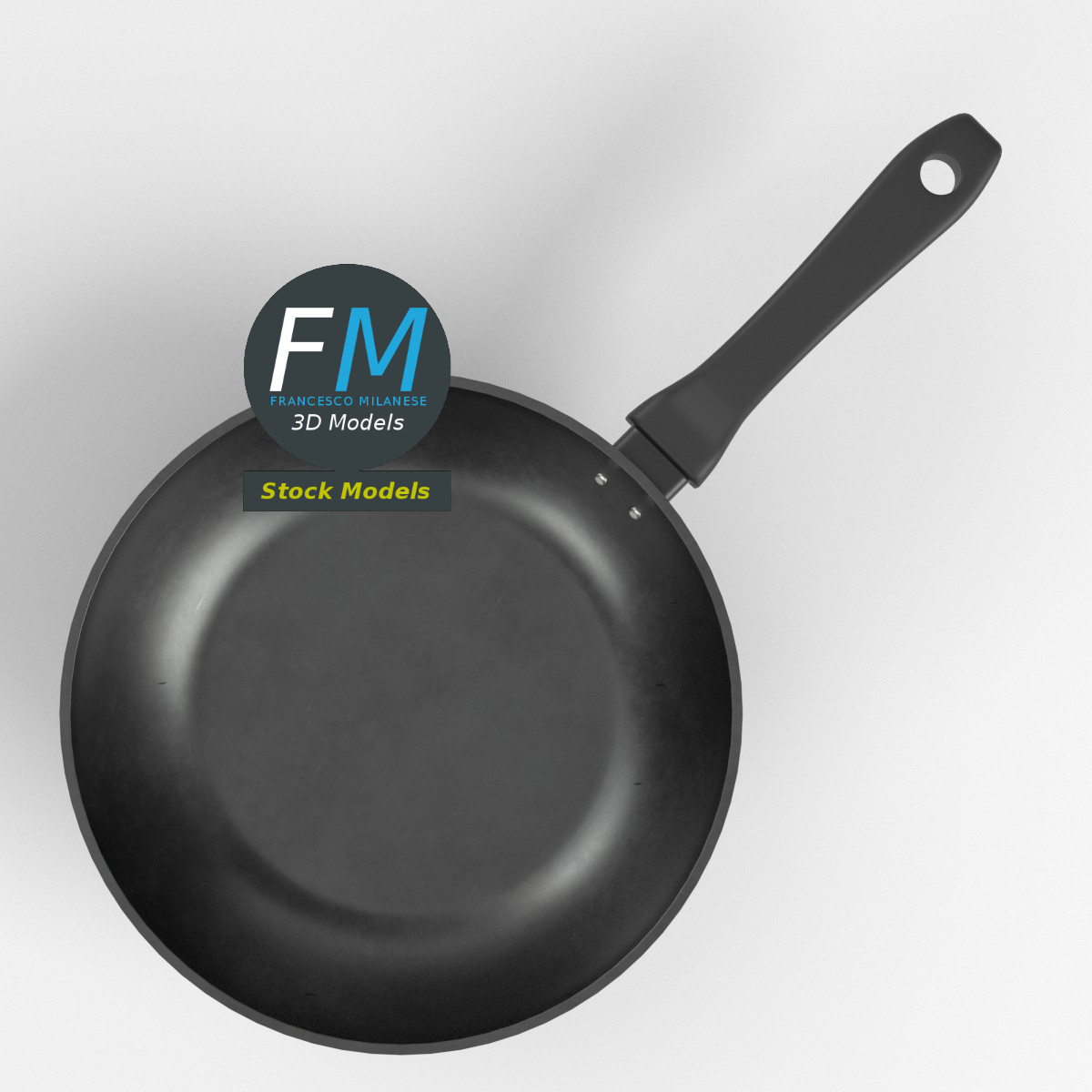 3D-Modell - Bratpfanne - 06