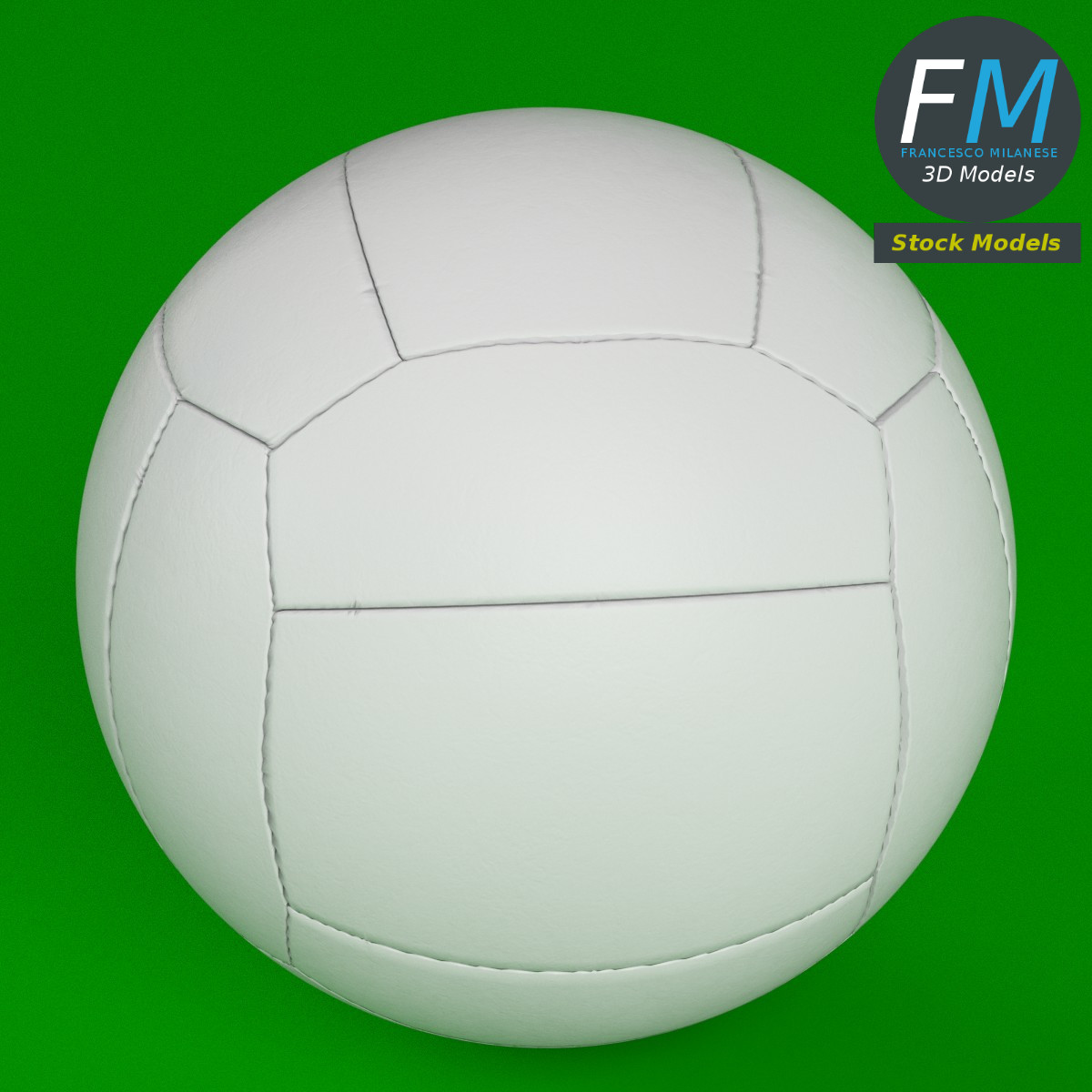 3D-Modell - Gälischer Football - 02