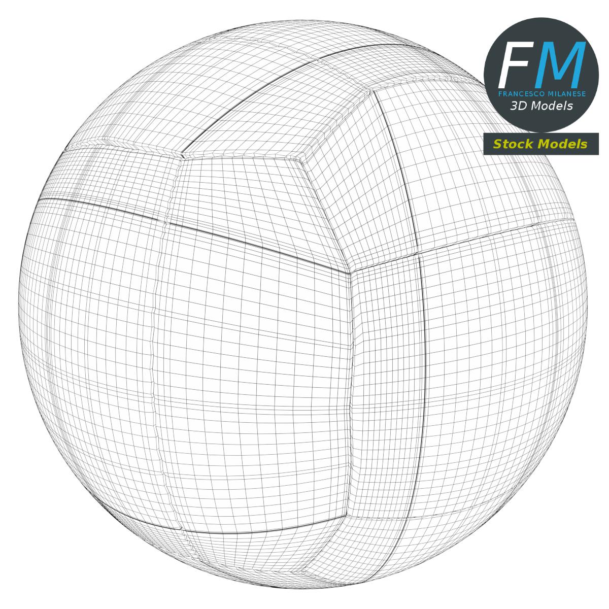 3D-Modell - Gälischer Football - 07