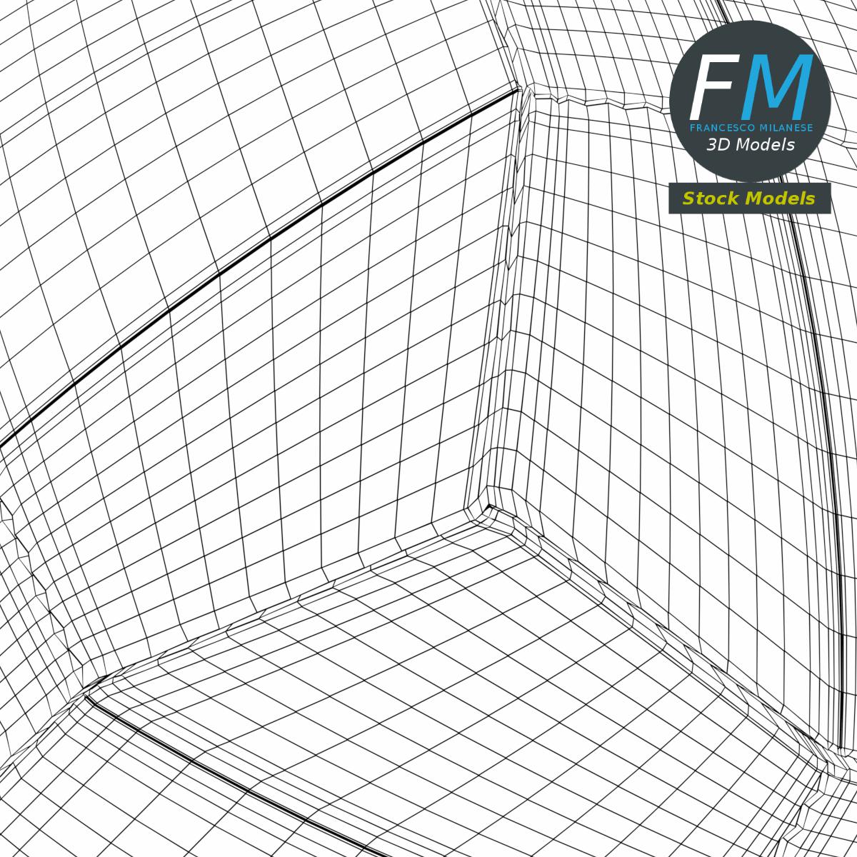 3D-Modell - Gälischer Football - 08
