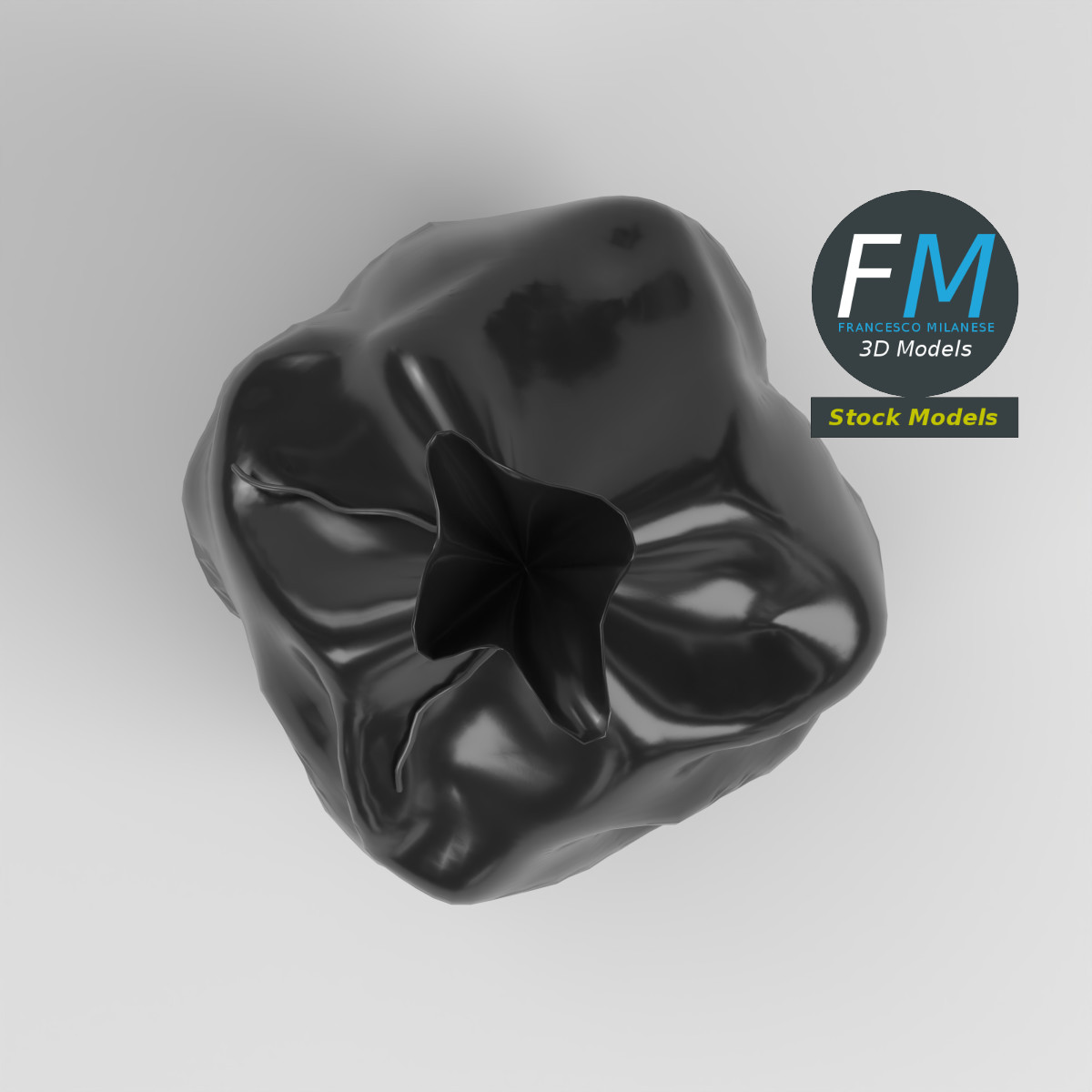 3D-Modell - Müllsack - 06