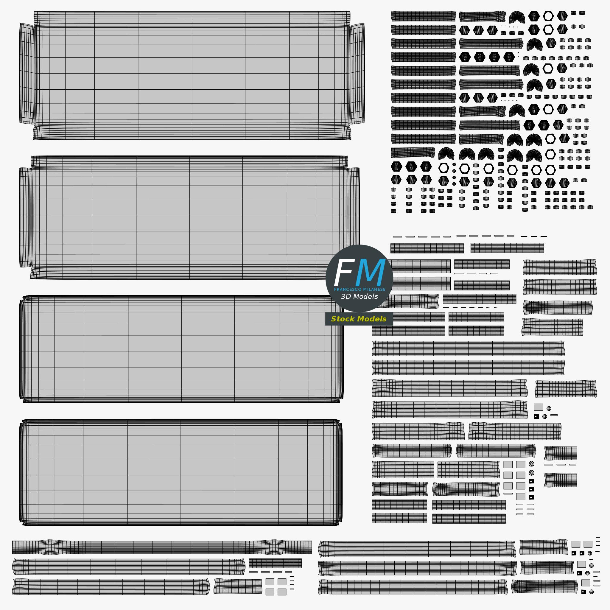 3D-Modell - Gartenschaukel - 11 3D-Modell - Gartenschaukel - 11