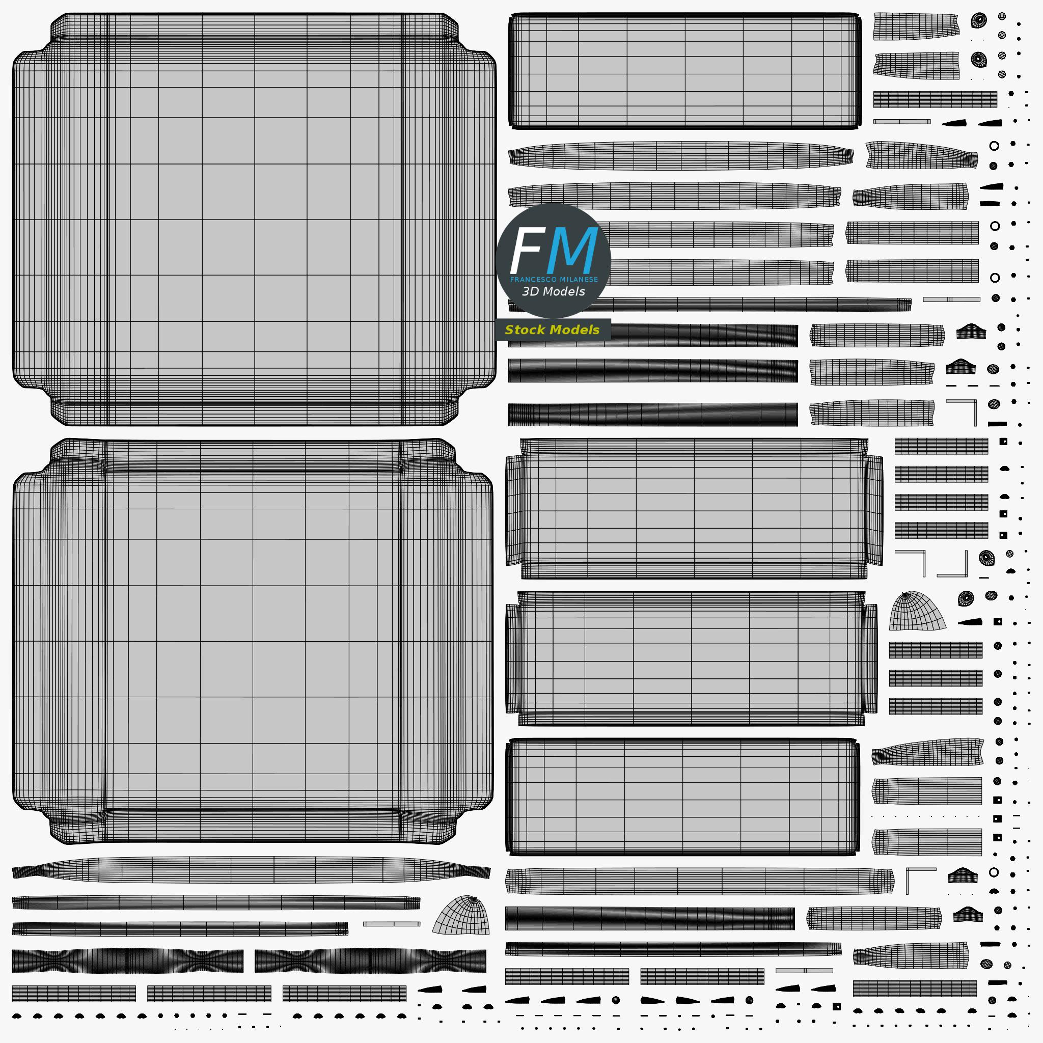 3D-Modell - Gartenschaukel - 11 3D-Modell - Gartenschaukel - 11