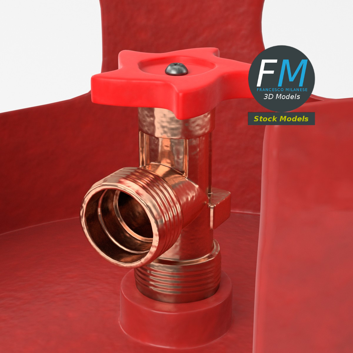 3D-Modell - Gasflasche - 05