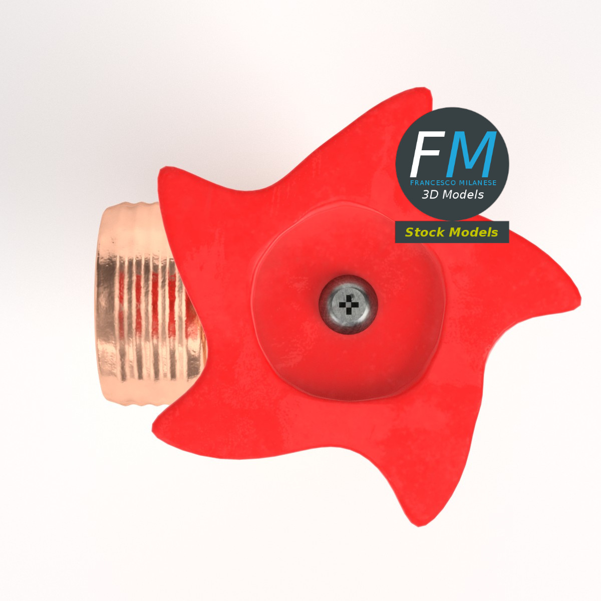 3D-Modell - Gasventil - 06