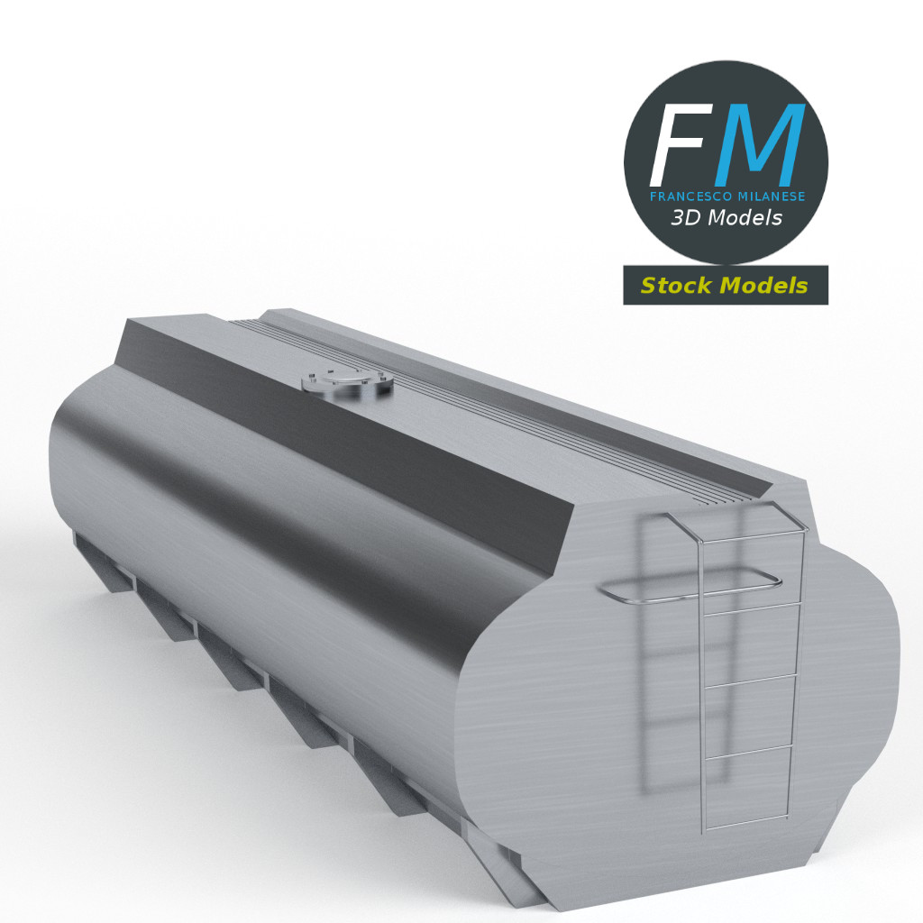 3D-Modell - Kraftstofftank - 01