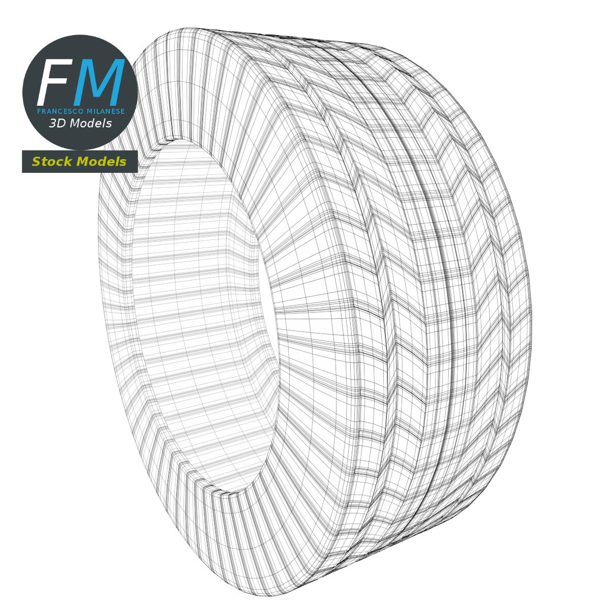 3D-Modell - Universeller Autoreifen - 07