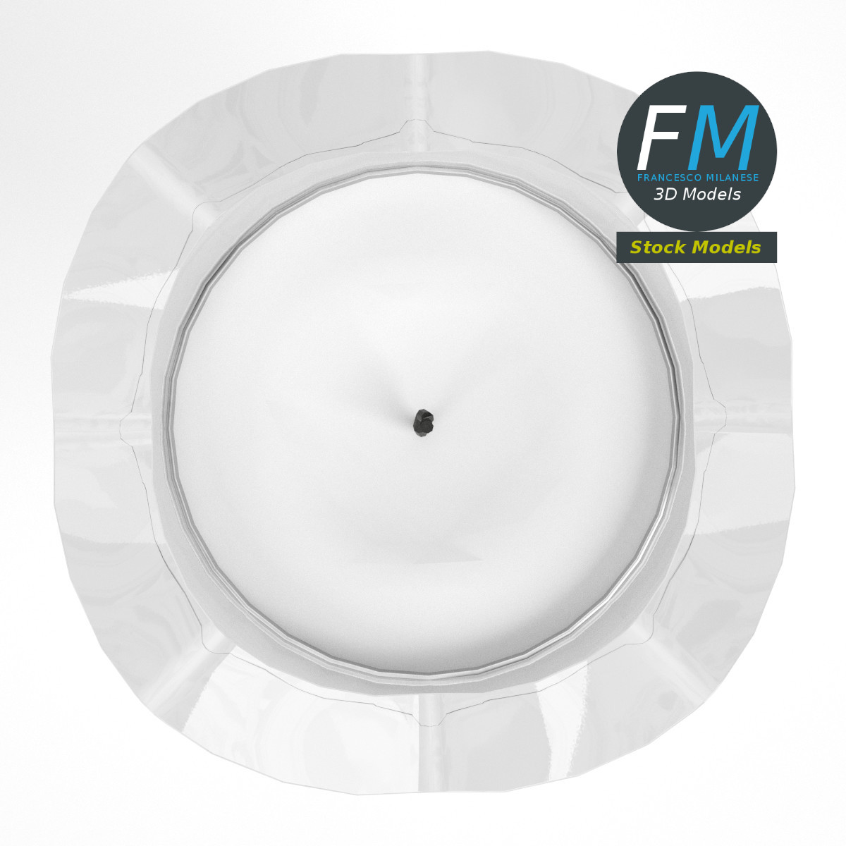 3D-Modell - Glas-Teelichthalter - 06