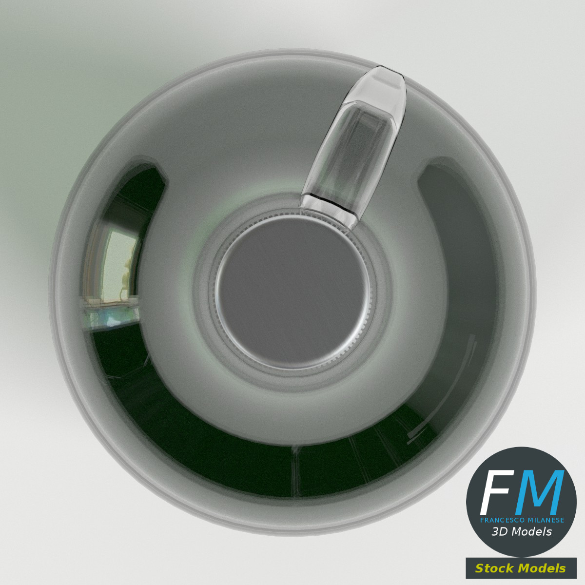 3D-Modell - Glaskanister - 06