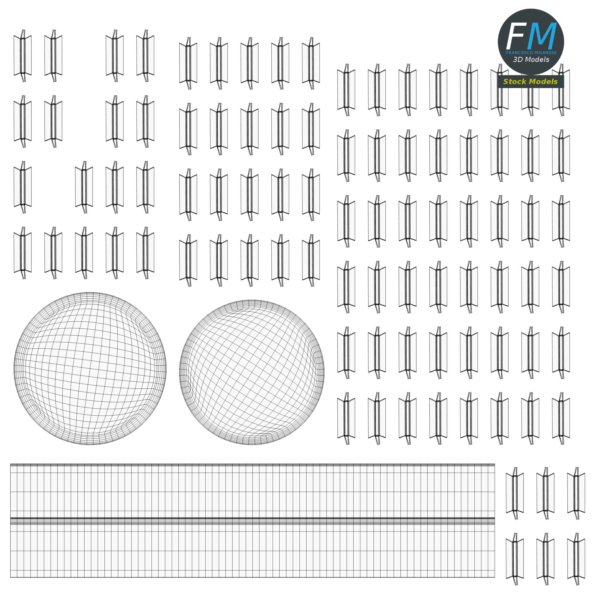 3D-Modell - Glaskanister - 13 3D-Modell - Glaskanister - 13