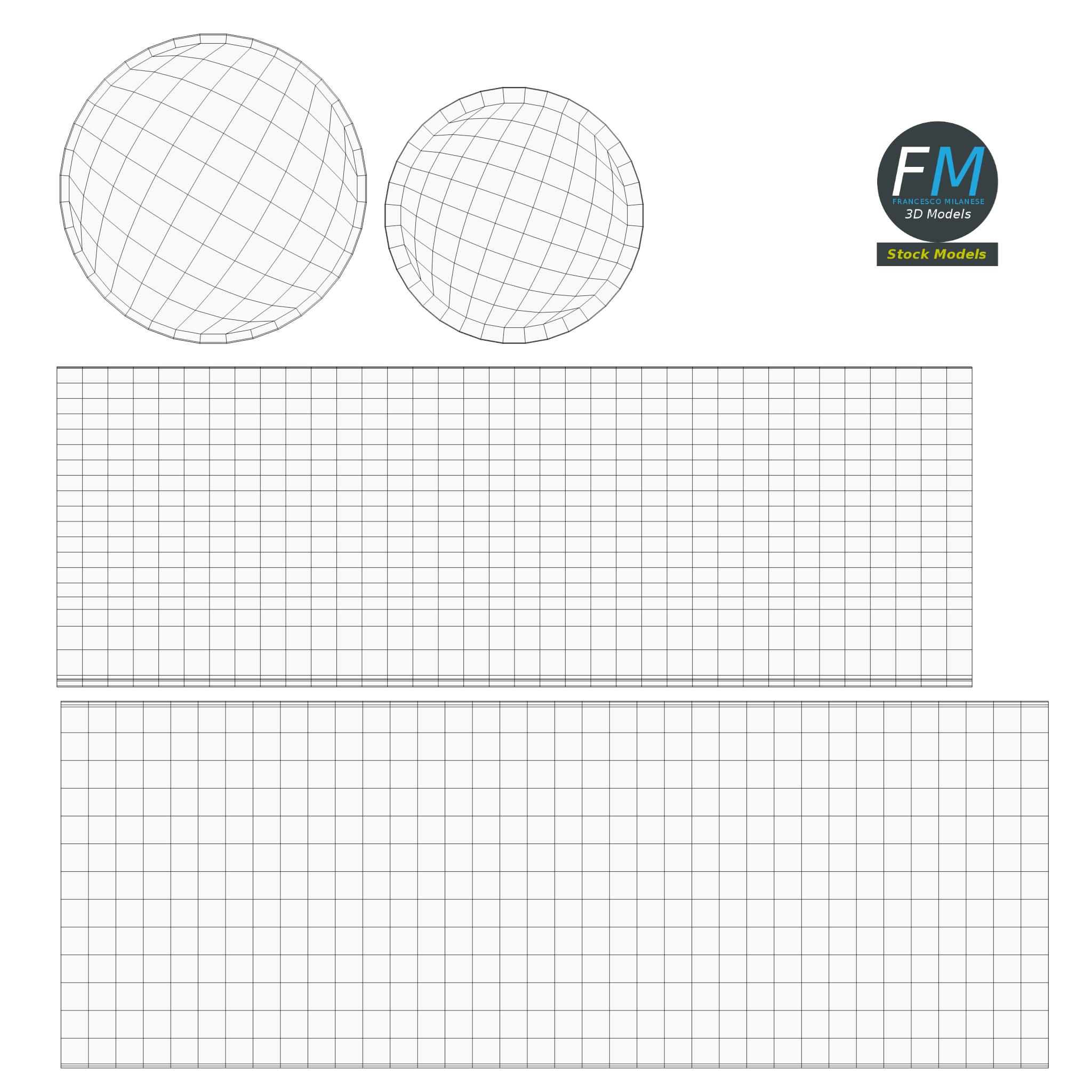 3D-Modell - Whiskyglas mit Eis - 11