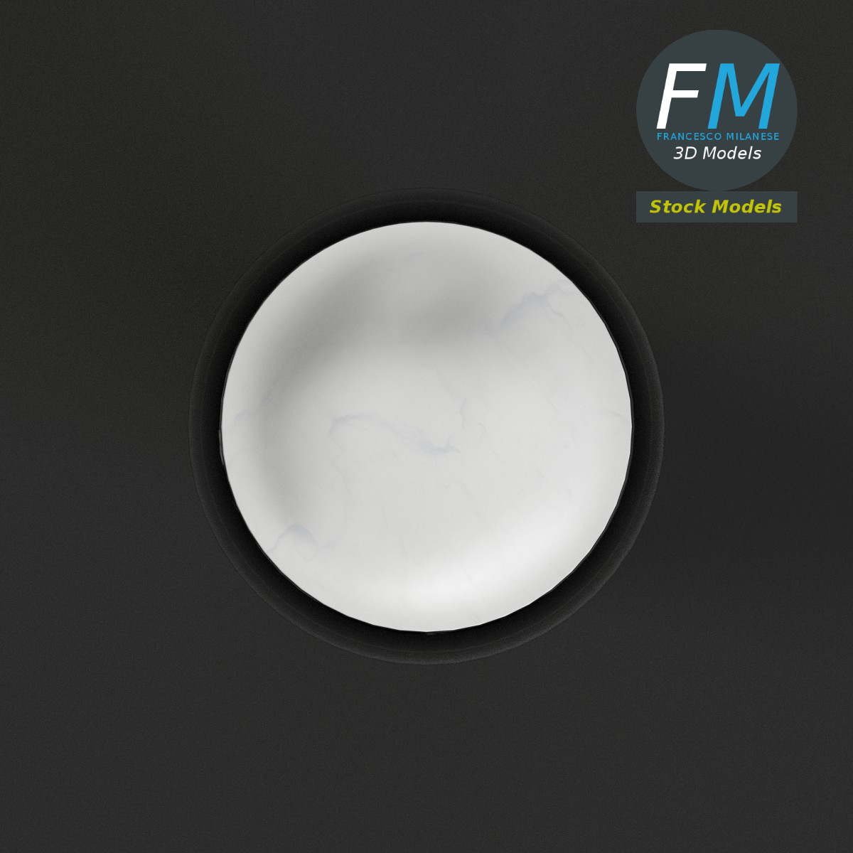 3D-Modell - Geschwungenes Bierglas mit Schaum - 06