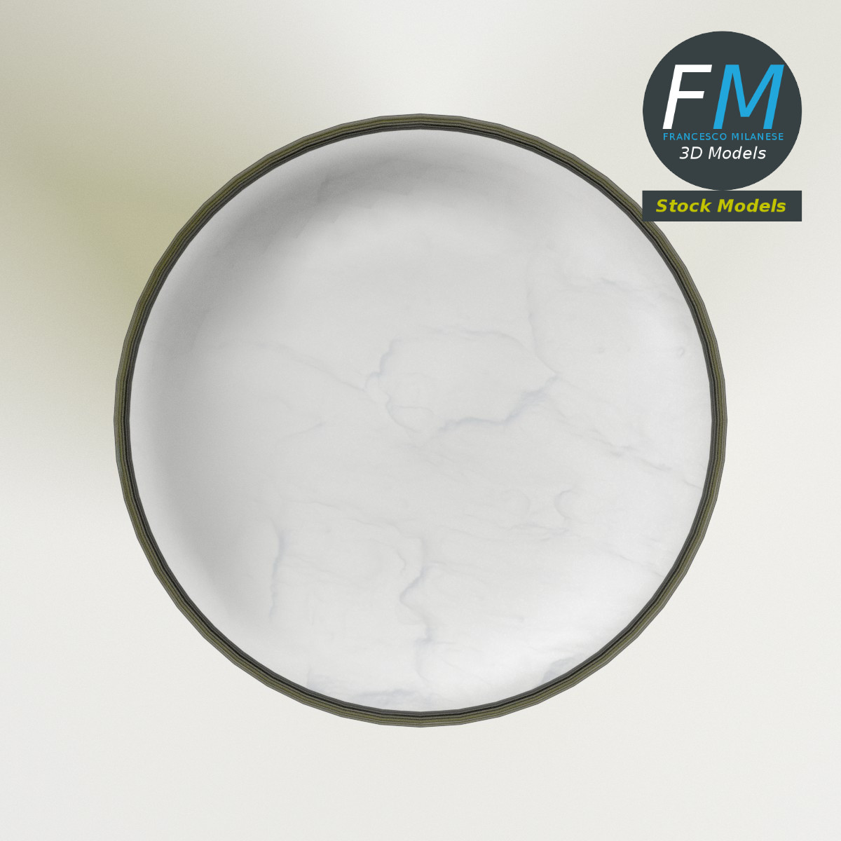 3D-Modell - Bierglas mit Schaum - 06