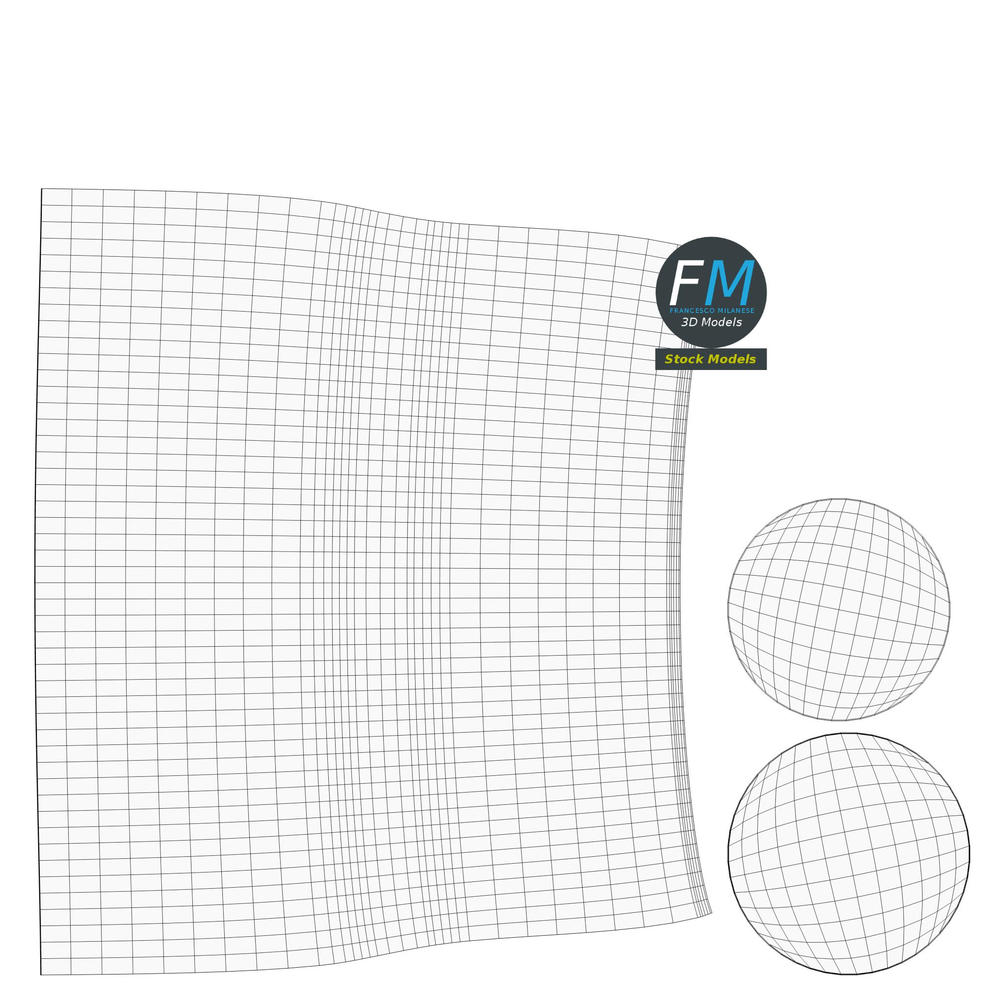 3D-Modell - Bierglas mit Schaum - 11