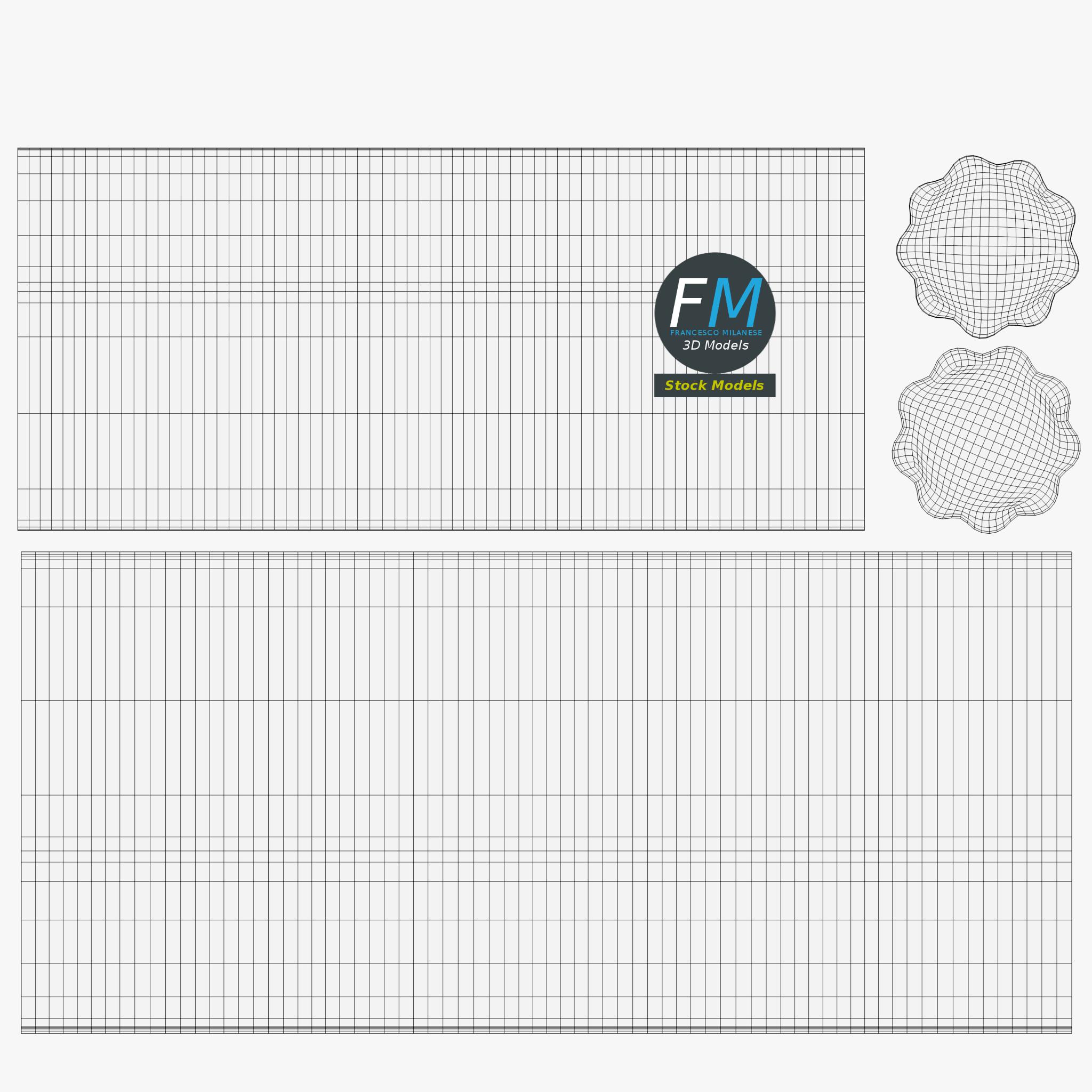 3D-Modell - Glas mit Zitronenscheibe - 11