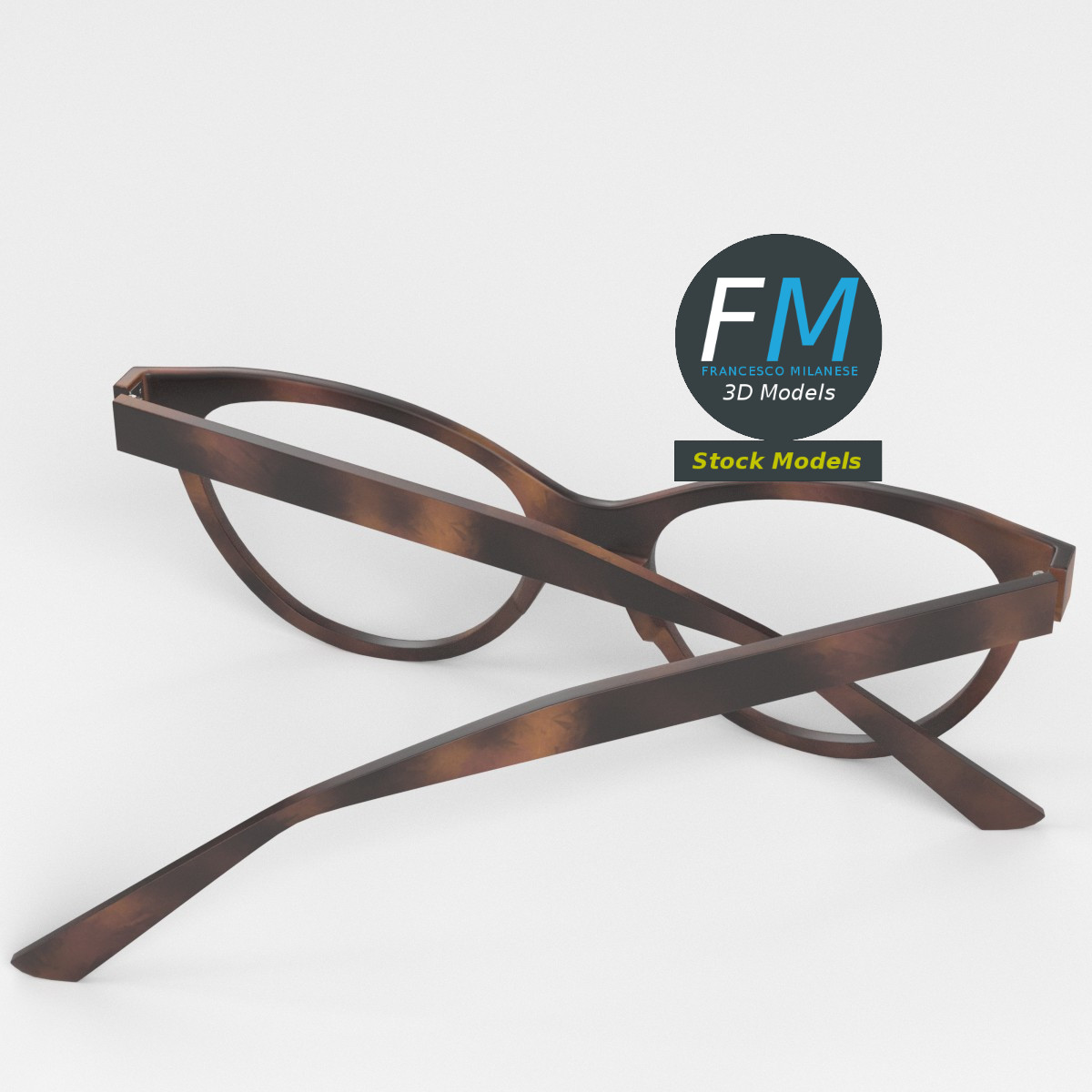 3D-Modell - Foxy-Brille - 02