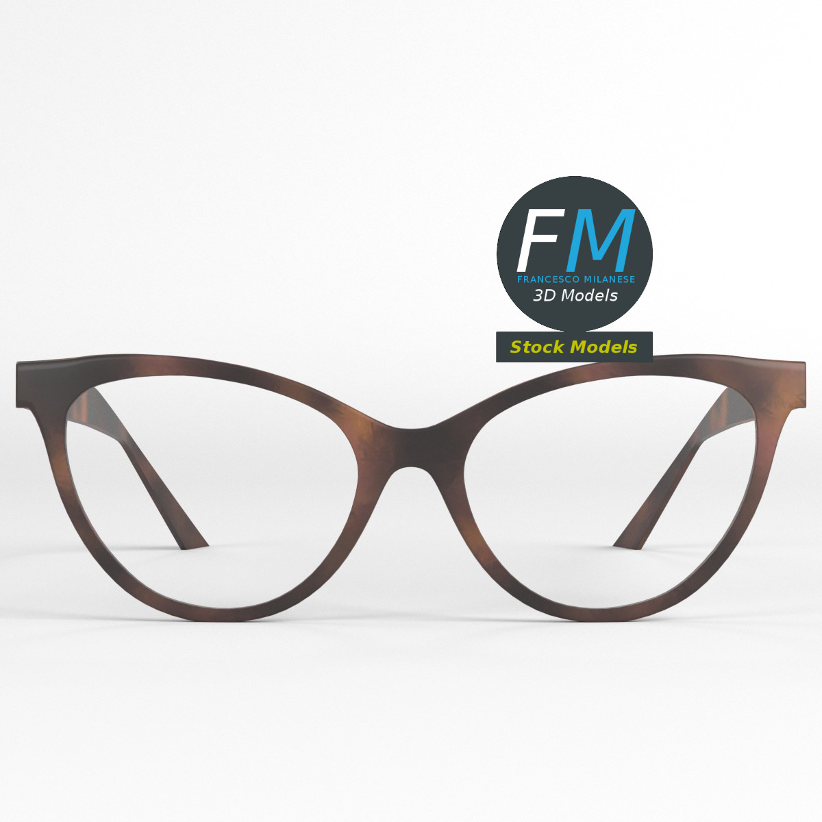3D-Modell - Foxy-Brille - 03