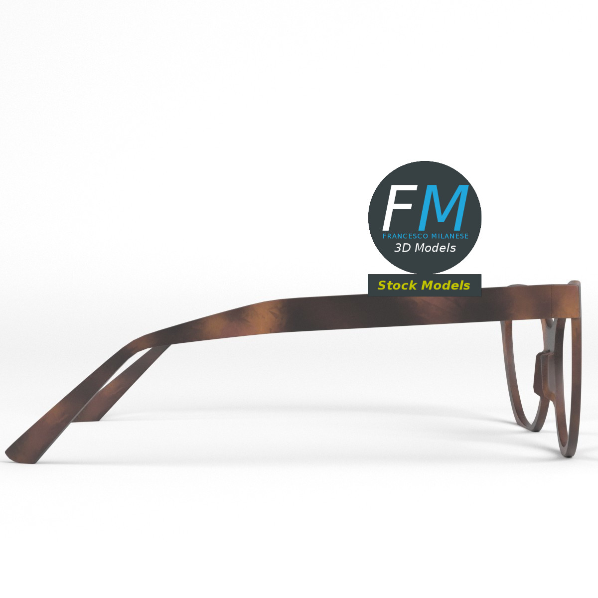 3D-Modell - Foxy-Brille - 04