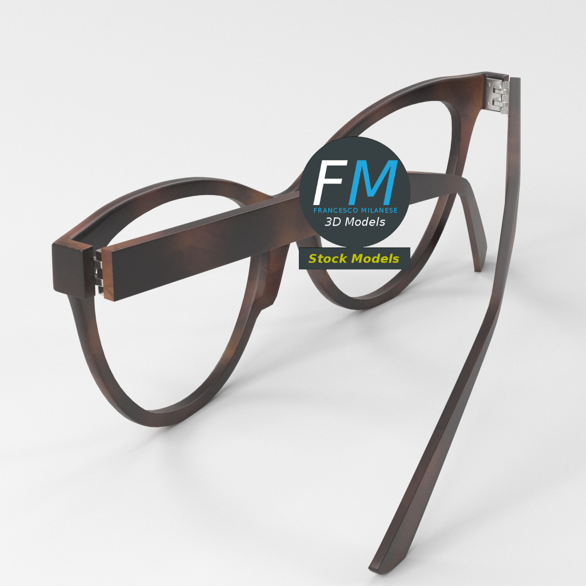 3D-Modell - Foxy-Brille - 05