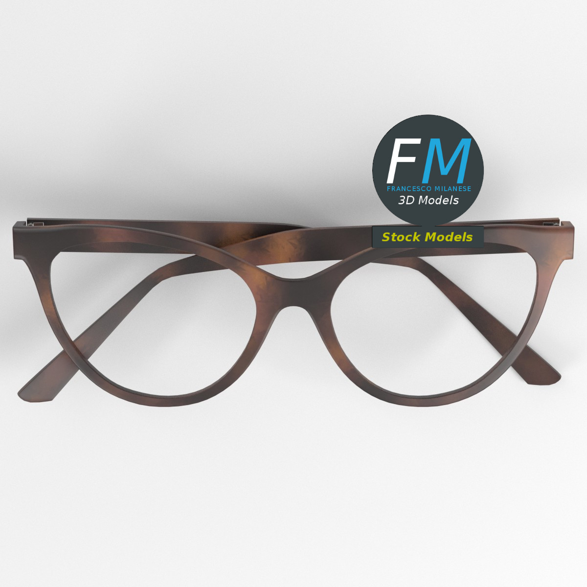 3D-Modell - Foxy-Brille - 06