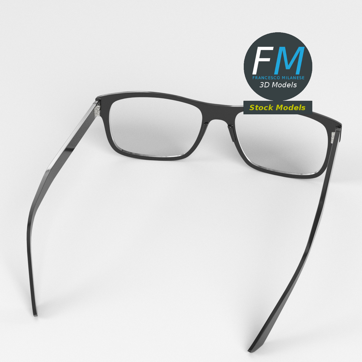 3D-Modell - Lexington-Brille - 02