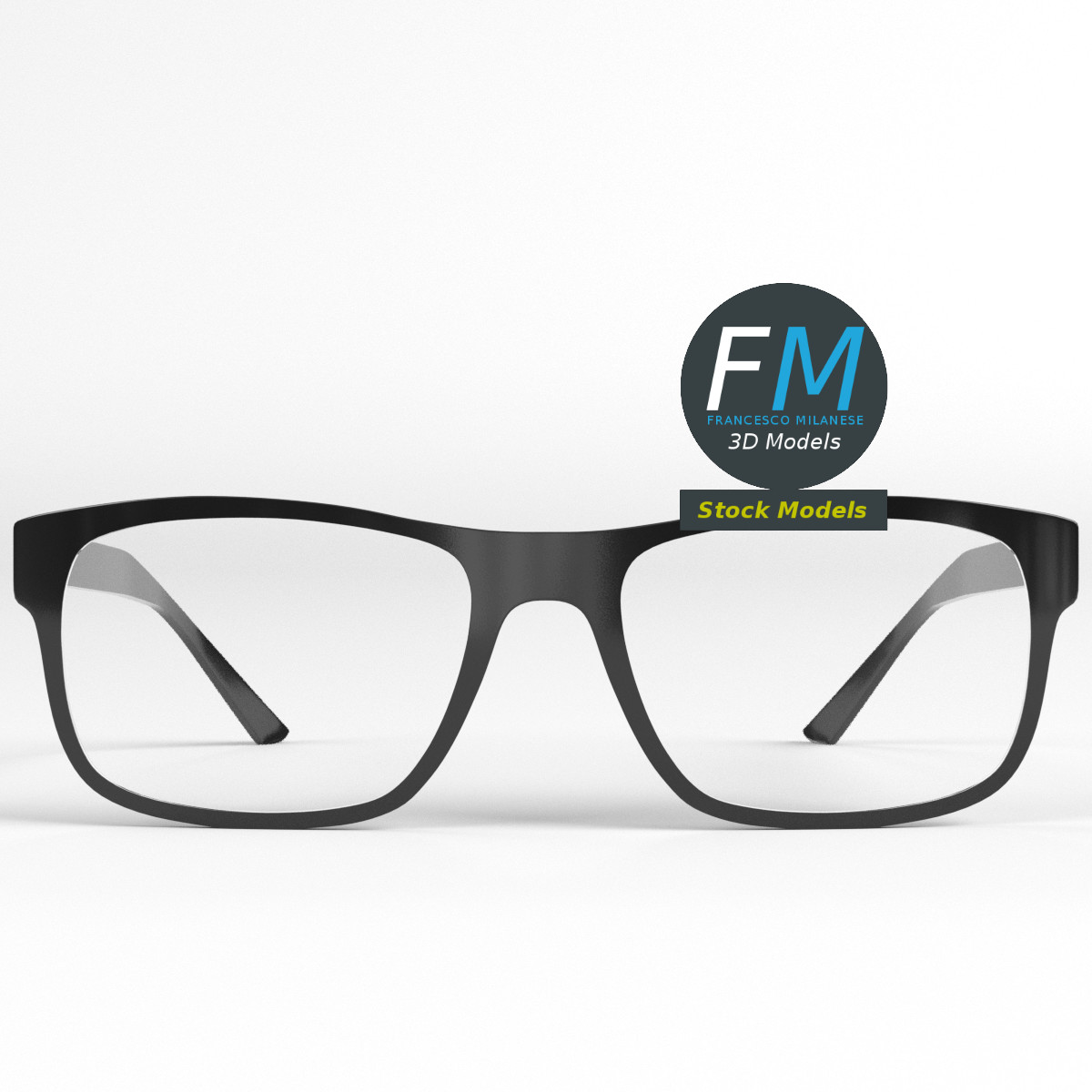 3D-Modell - Lexington-Brille - 03