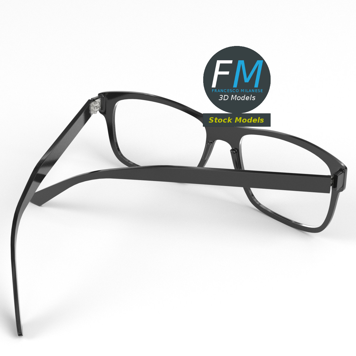 3D-Modell - Lexington-Brille - 04