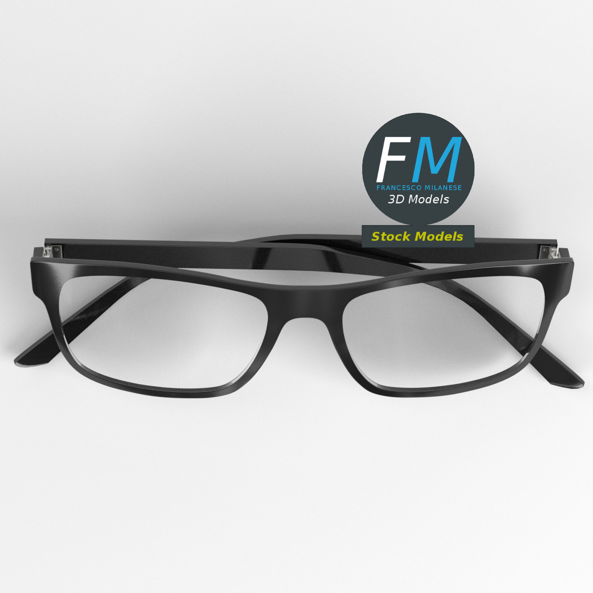 3D-Modell - Lexington-Brille - 06