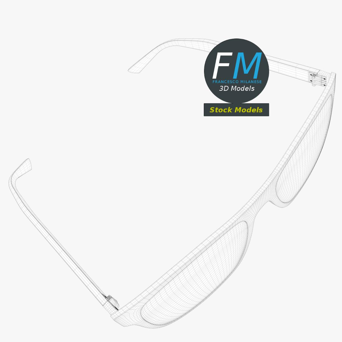 3D-Modell - Lexington-Brille - 07