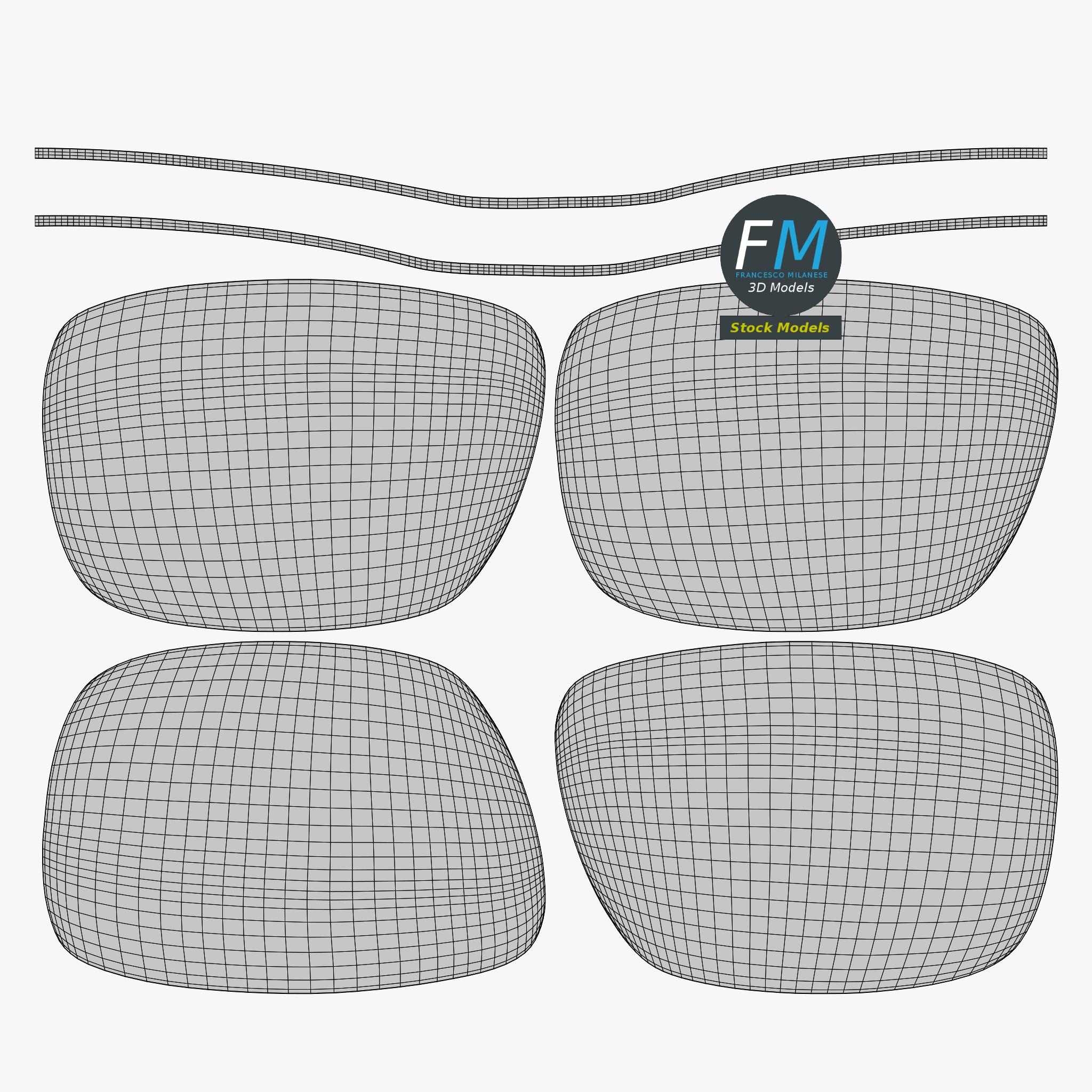 3D-Modell - Lexington-Brille - 12 3D-Modell - Lexington-Brille - 12