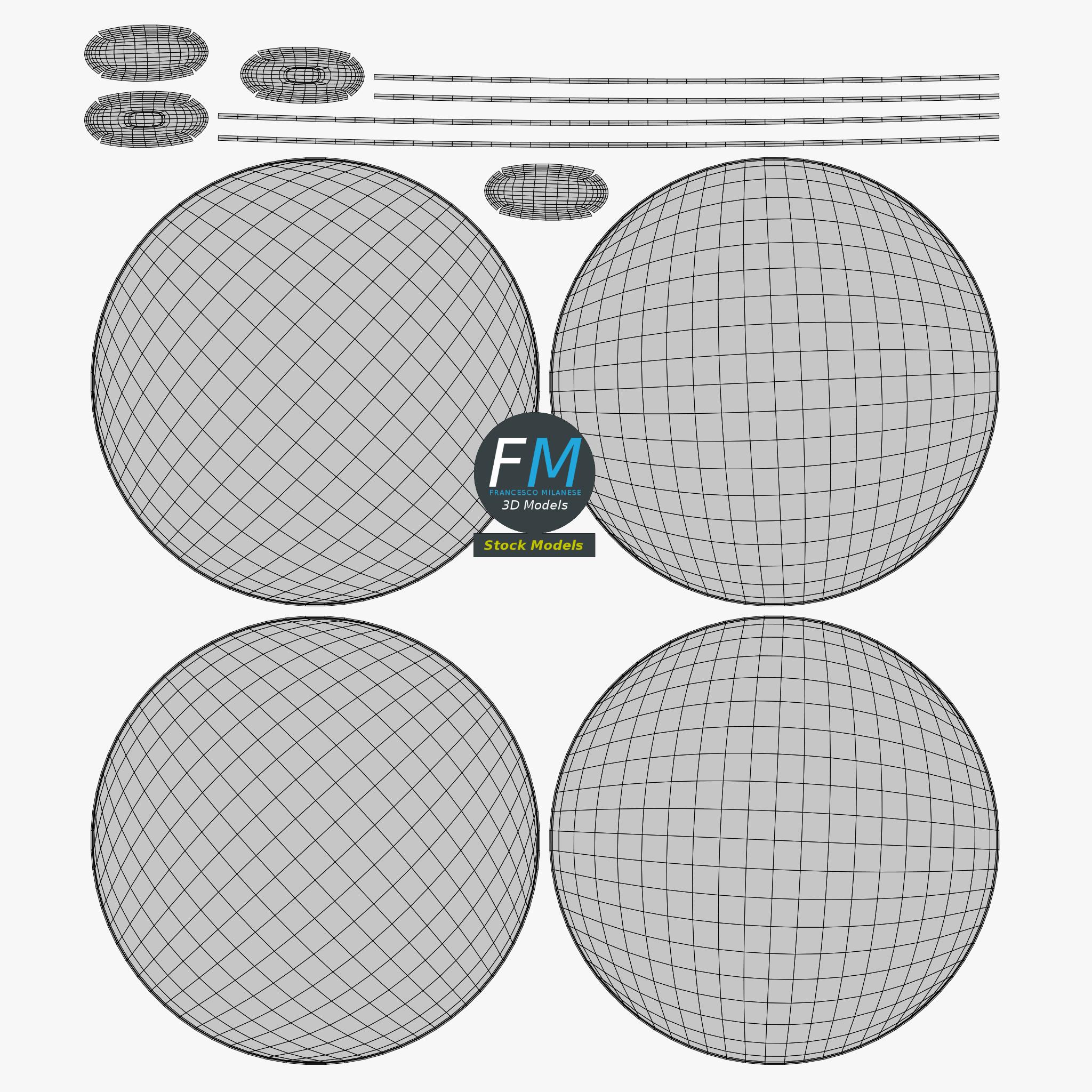 3D-Modell - Runde Brille - 12 3D-Modell - Runde Brille - 12