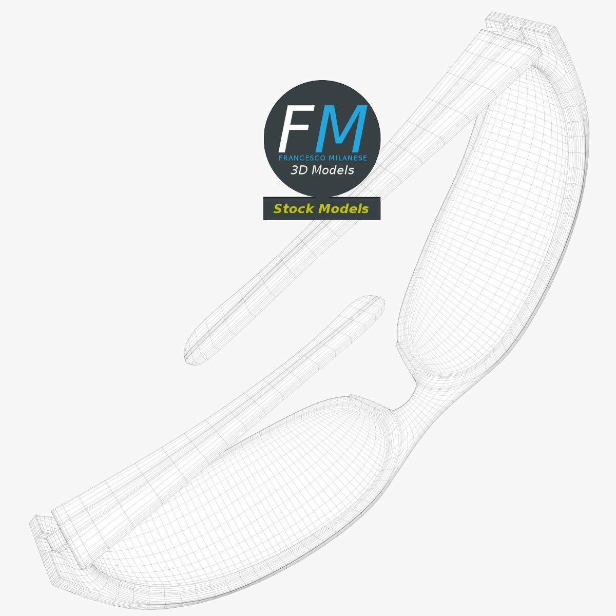3D-Modell - Wraparound-Brille - 08